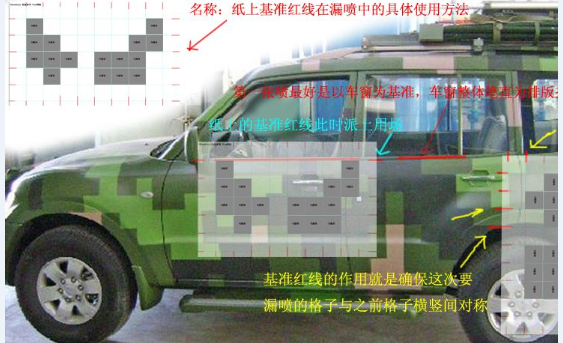 榆林车辆迷彩喷涂,设备迷彩漆翻新